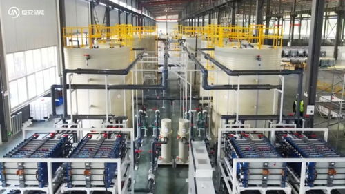 巨安储能推巨型 充电宝 可存 8000 度电,为工厂供电 8 小时